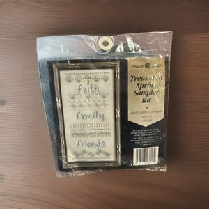 Mill Hill Treasured Spring Sampler Kit (1996) MHTS13 Faith Family Friends Sealed